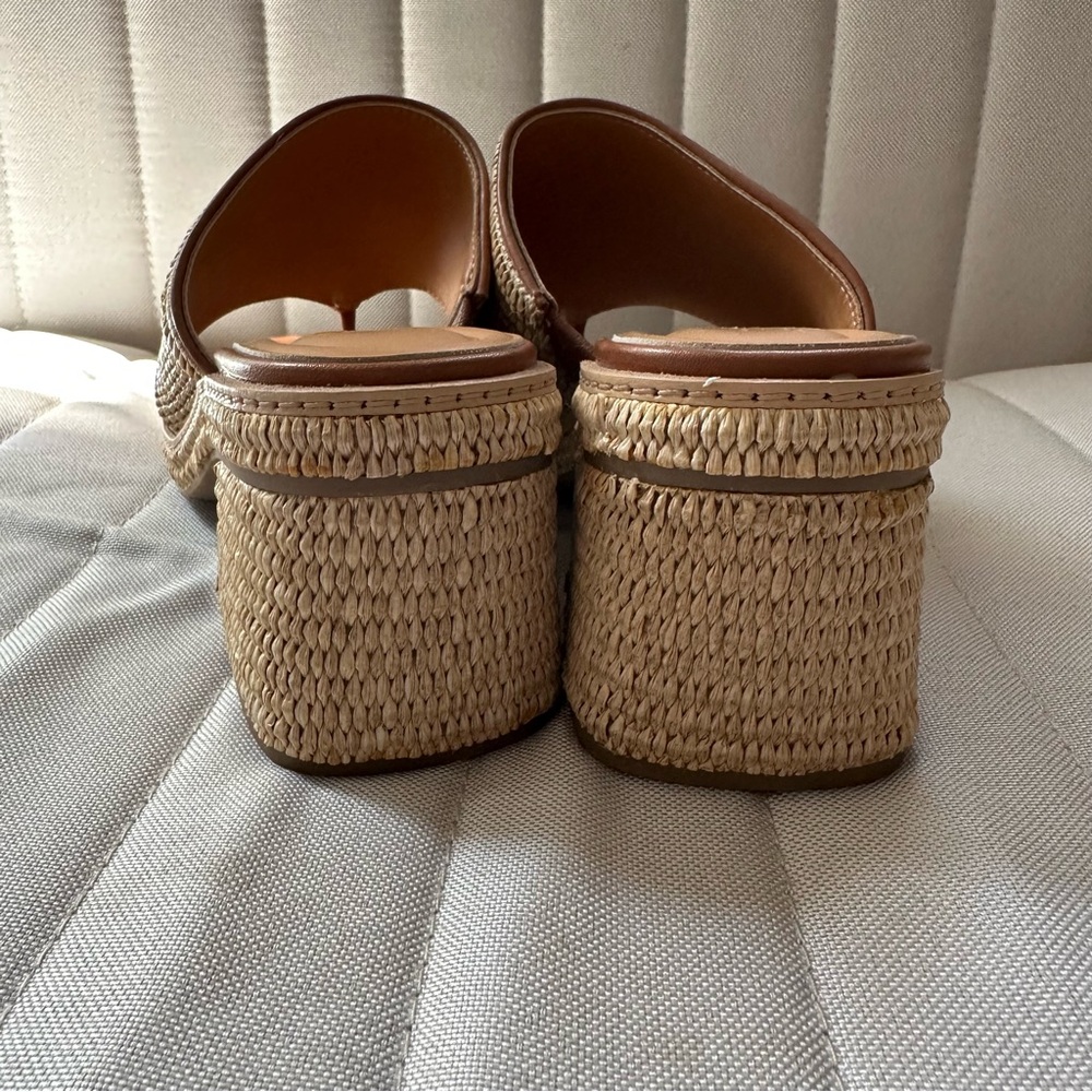 SARTO • Ferrara Platform Sandal in Natural - Picture 4 of 9